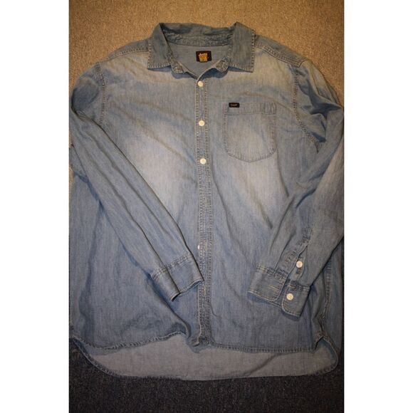 Vintage Denim Lee Button-Up - Size XL - Picture 1 of 4
